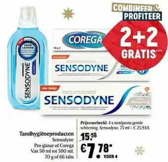 Tandpasta gentle whitening sensodyne