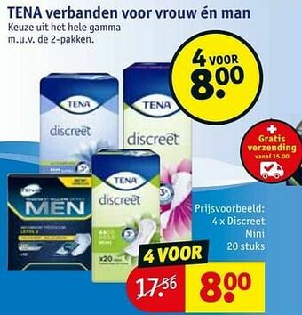 Kruidvat Discreet mini aanbieding