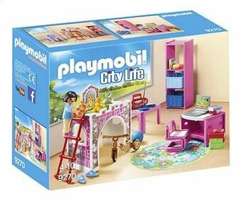 Dreamland PLAYMOBIL City Life 9270 Kinderkamer met hoogslaper aanbieding