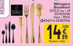 Cora Ménagère Bestekset aanbieding