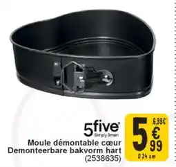 Cora 5five Simply Smart Moule démontable cœur Demonteerbare bakvorm hart aanbieding