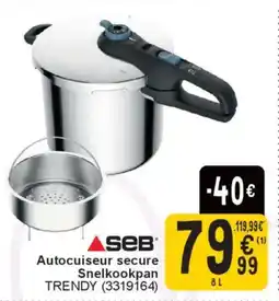 Cora Autocuiseur secure Snelkookpan Trendy aanbieding