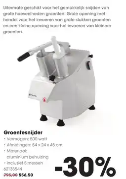 Hanos Groentesnijder aanbieding