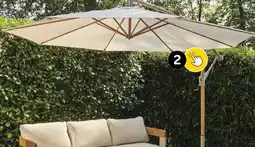 Brico Central Park Parasol Daze Ecru aanbieding