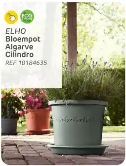 Brico Elho Bloempot Algarve Cilindro aanbieding