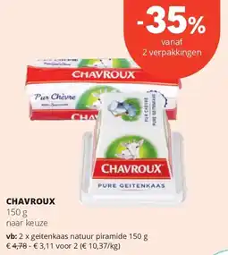 Spar CHAVROUX 150 g aanbieding