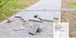 Brico Coeck Betonnen klinker aanbieding
