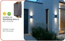Brico Nordlux Wandlamp Nico 2 aanbieding