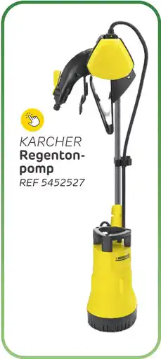 Brico Karcher Regenton pomp aanbieding