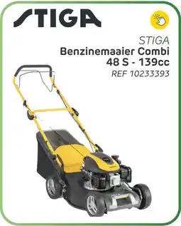 Brico Stiga Benzinemaaier Combi 48 S - 139cc aanbieding