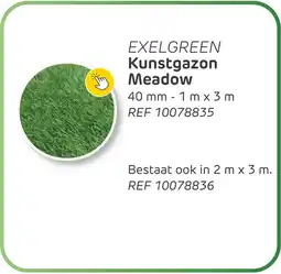 Brico Exelgreen Kunstgazon Meadow aanbieding
