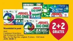 Delhaize Wasmiddel in pods aanbieding