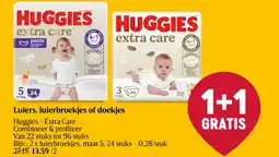 Delhaize Luiers, luierbroekjes of doekjes aanbieding