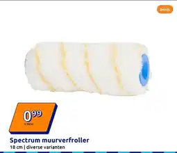 Action Spectrum muurverfroller aanbieding