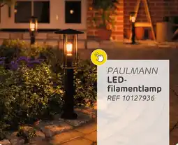 Brico Paulmann LED- filamentlamp aanbieding