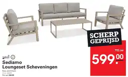 Sligro Sediamo Loungeset Scheveningen aanbieding
