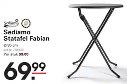 Sligro Sediamo Statafel Fabian aanbieding