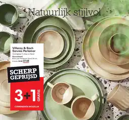 Sligro Villeroy & Boch Servies Perlemor aanbieding