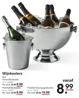 Sligro Wijnkoelers aanbieding