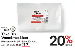 Sligro Take Dis Vacuümzakken aanbieding