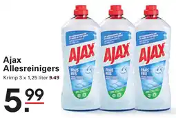 Sligro Ajax Allesreinigers aanbieding
