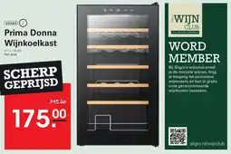 Sligro Prima Donna Wijnkoelkast aanbieding