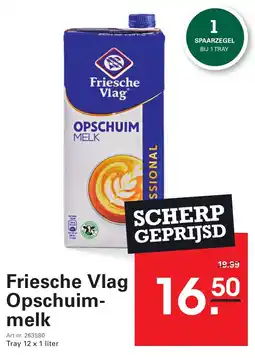 Sligro Friesche Vlag Opschuimmelk aanbieding