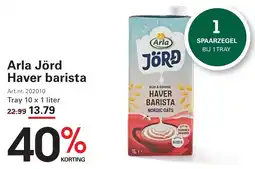 Sligro Arla Jörd Haver Barista aanbieding