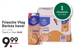 Sligro Friesche Vlag Barista haver aanbieding