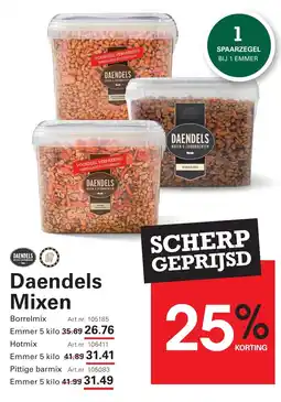 Sligro Daendels Mixen aanbieding