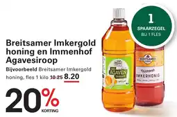 Sligro Breitsamer Imkergold honing en Immenhof Agavesiroop aanbieding
