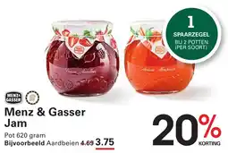 Sligro Menz & Gasser Jam aanbieding