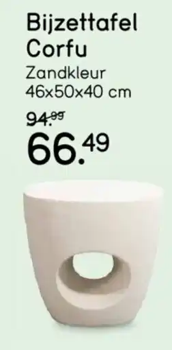 Leen Bakker Bijzettafel Corfu aanbieding