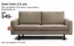 Leen Bakker Zetel Collin 2,5 zits aanbieding