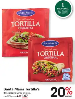 Sligro Santa Maria Tortilla's aanbieding