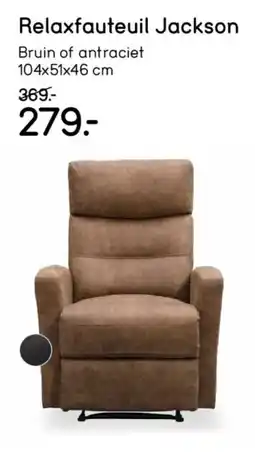 Leen Bakker Relaxfauteuil Jackson aanbieding