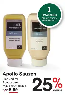 Sligro Apollo Sauzen aanbieding