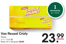 Sligro Van Reusel Crizly aanbieding