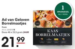 Sligro Ad van Geloven Borrelmaatjes aanbieding
