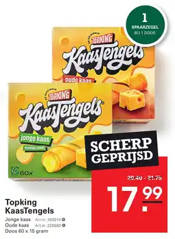 Sligro Topking KaasTengels aanbieding