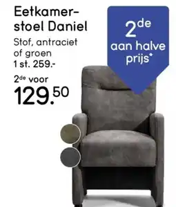 Leen Bakker Eetkamer stoel Daniel aanbieding