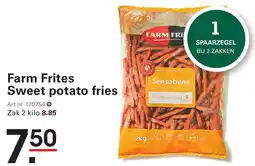 Sligro Farm Frites Sweet potato fries aanbieding