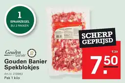 Sligro Gouden Banier Spekblokjes aanbieding