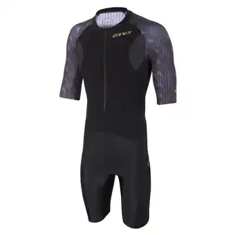 Decathlon ZONE3 Lava-trisuit met korte mouwen voor heren aanbieding