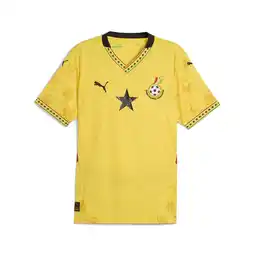 Decathlon Ghana 2025 uitshirt voor heren PUMA Pelé Yellow Black aanbieding