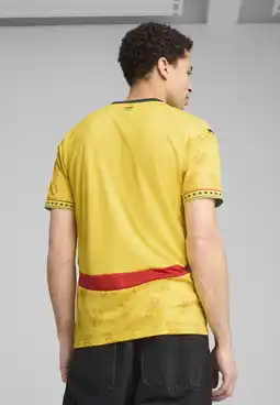 Decathlon Ghana 2025 uitshirt voor heren PUMA Pelé Yellow Black aanbieding