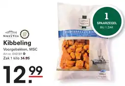 Sligro Kibbeling Voorgebakken, MSC aanbieding