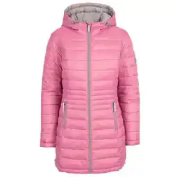 Decathlon Dames Mavis Omkeerbare Gewatteerde Jas (Rozebloesem) aanbieding