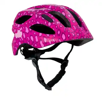 Decathlon Fietshelm kinderen 6-12 jaar| Roze Stippen| Crazy Safety| EN1078 Certificatie aanbieding