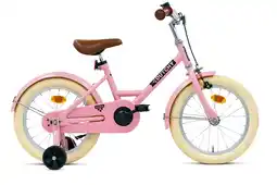 Decathlon Nogan Dutchy Kinderfiets - 16 Inch - Glans Roze - Inclusief Zijwielen aanbieding